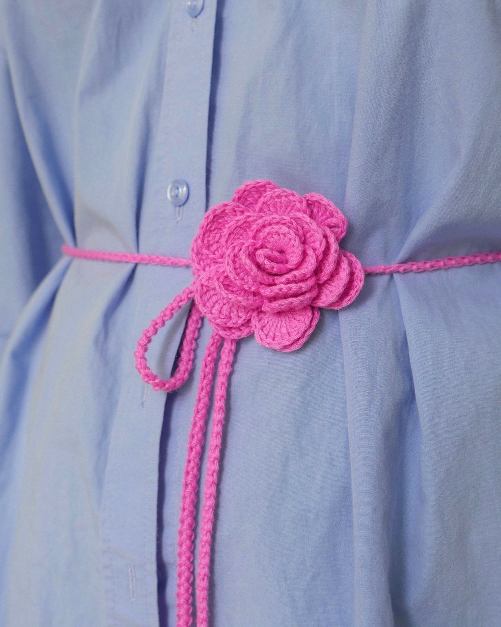 Cashmere Choker "Rose" in Candy Pink - NiSO