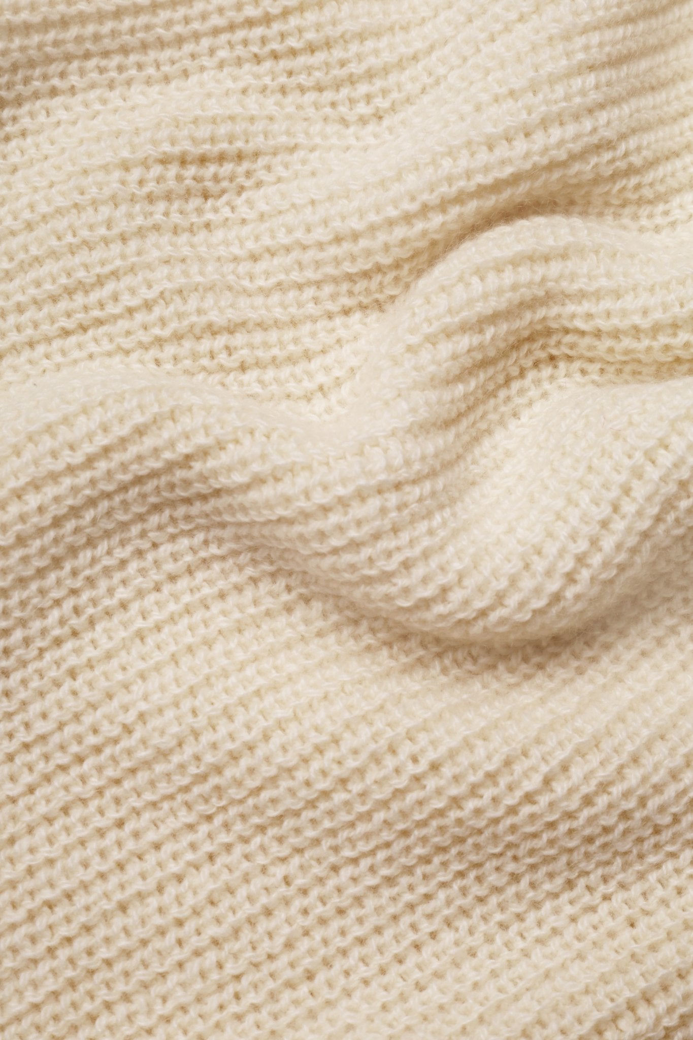 RUTA Ribbed-knit Cashmere Sweater in White NiSO