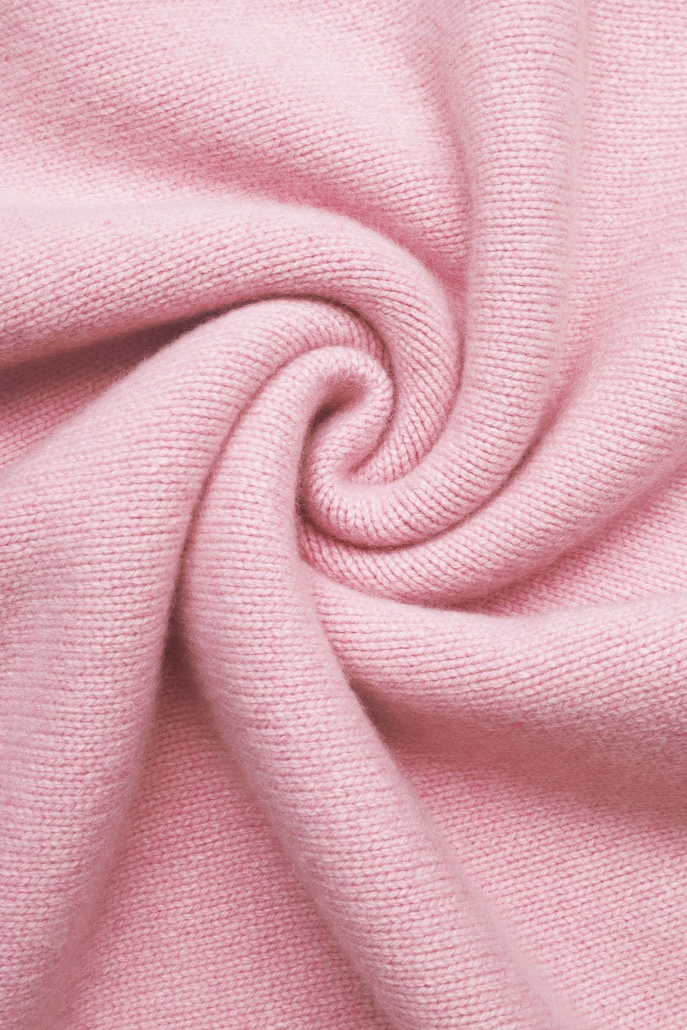 ZORIANA Crew-Neck Cashmere Sweater in Pink NiSO