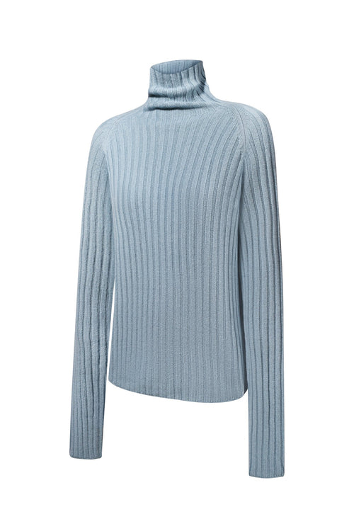 LILEYA Cashmere Sweater in Blue NiSO