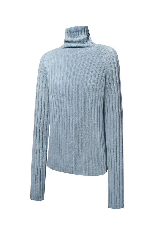 LILEYA Cashmere Sweater in Blue NiSO