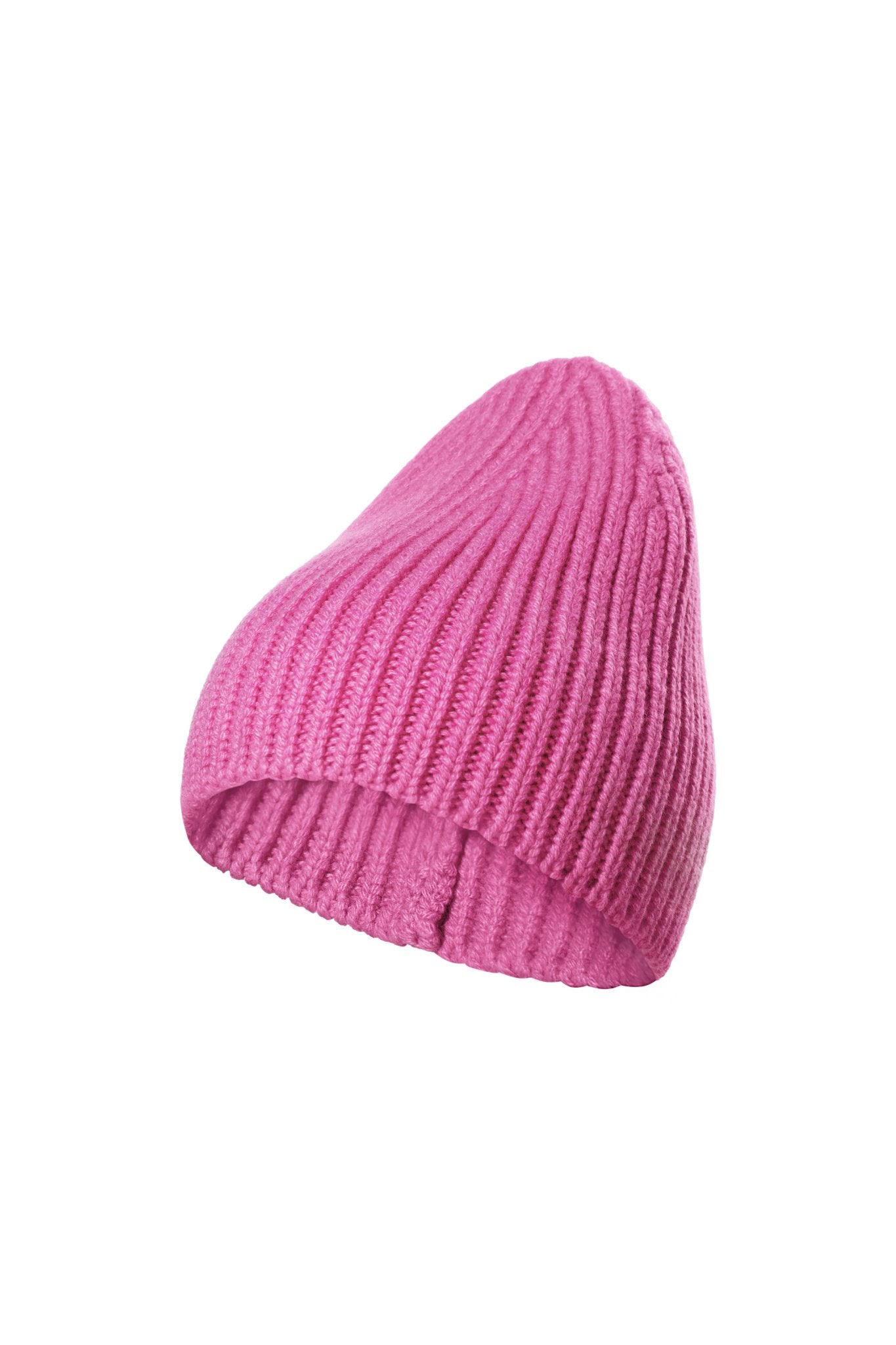 Pure Cashmere Beanie in Candy Pink NiSO