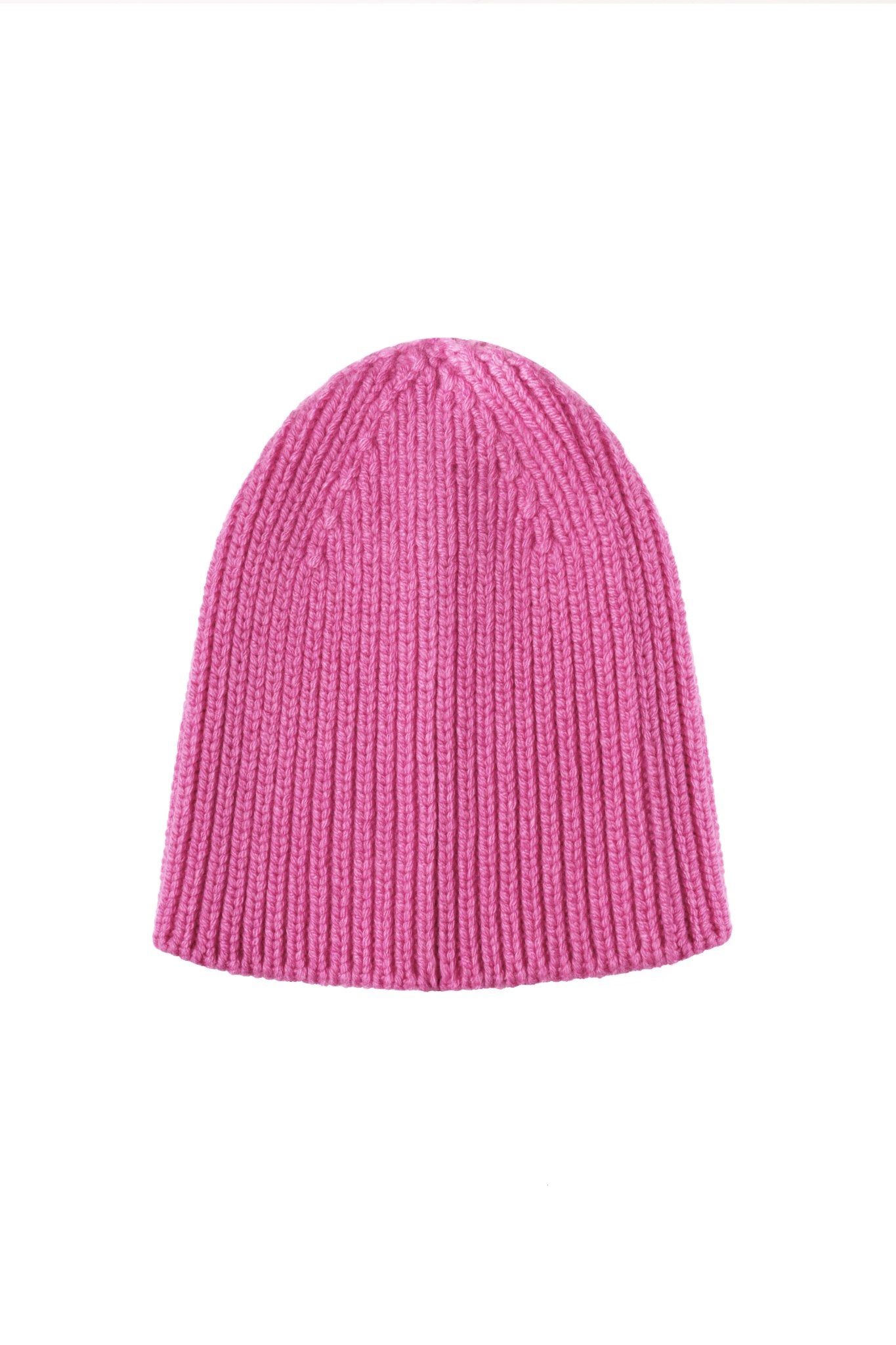 Pure Cashmere Beanie in Candy Pink NiSO