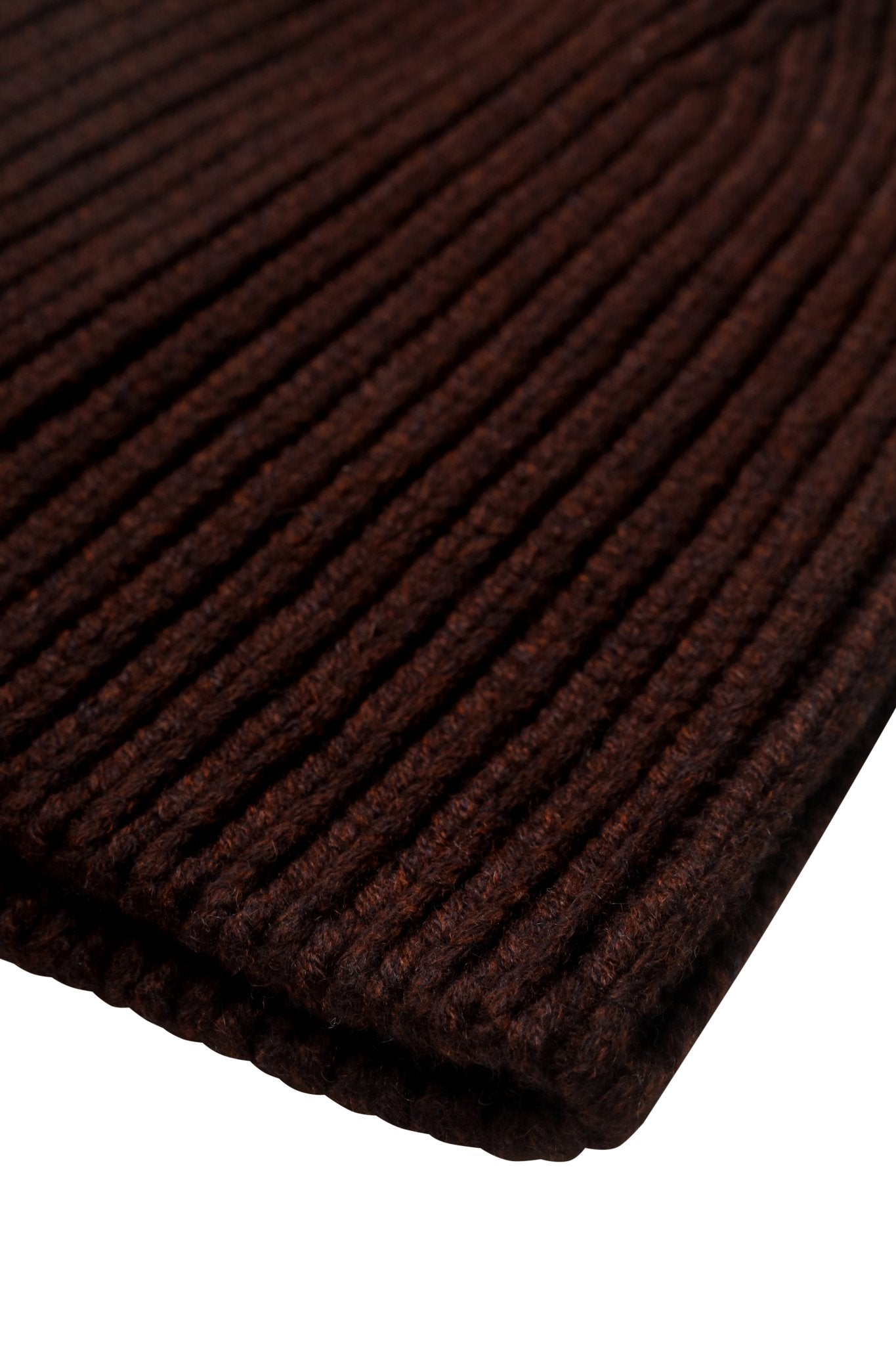 Pure Cashmere Beanie in Brown NiSO