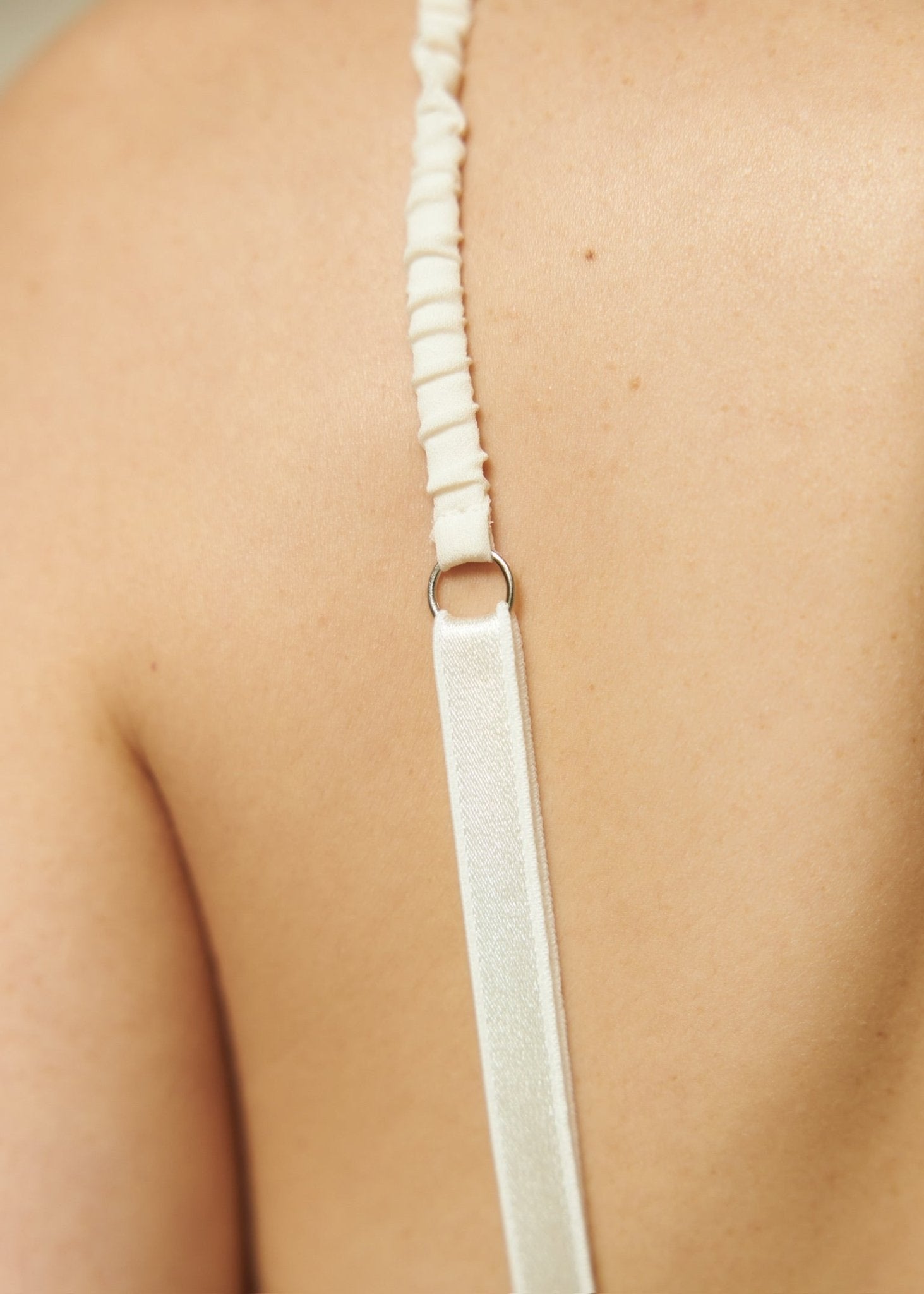 Silk Blend Brassiere in Champagne - NiSO