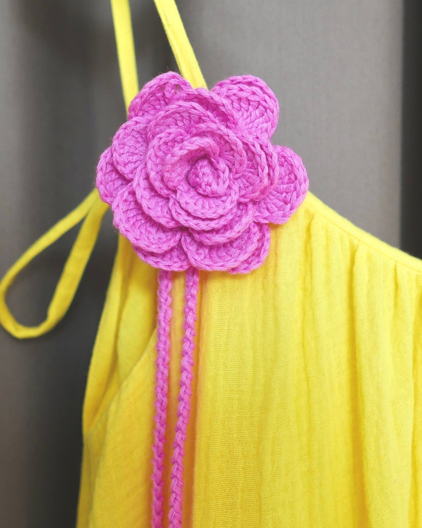 Cashmere Choker "Rose" in Candy Pink - NiSO