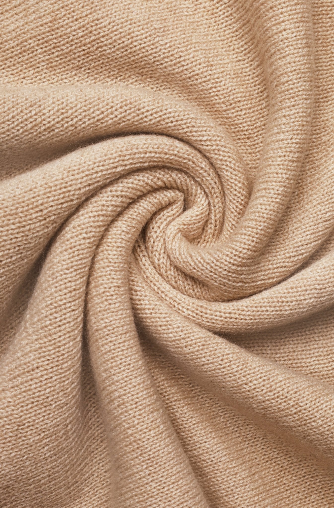 Lightweight Cashmere T-Shirt in Beige NiSO