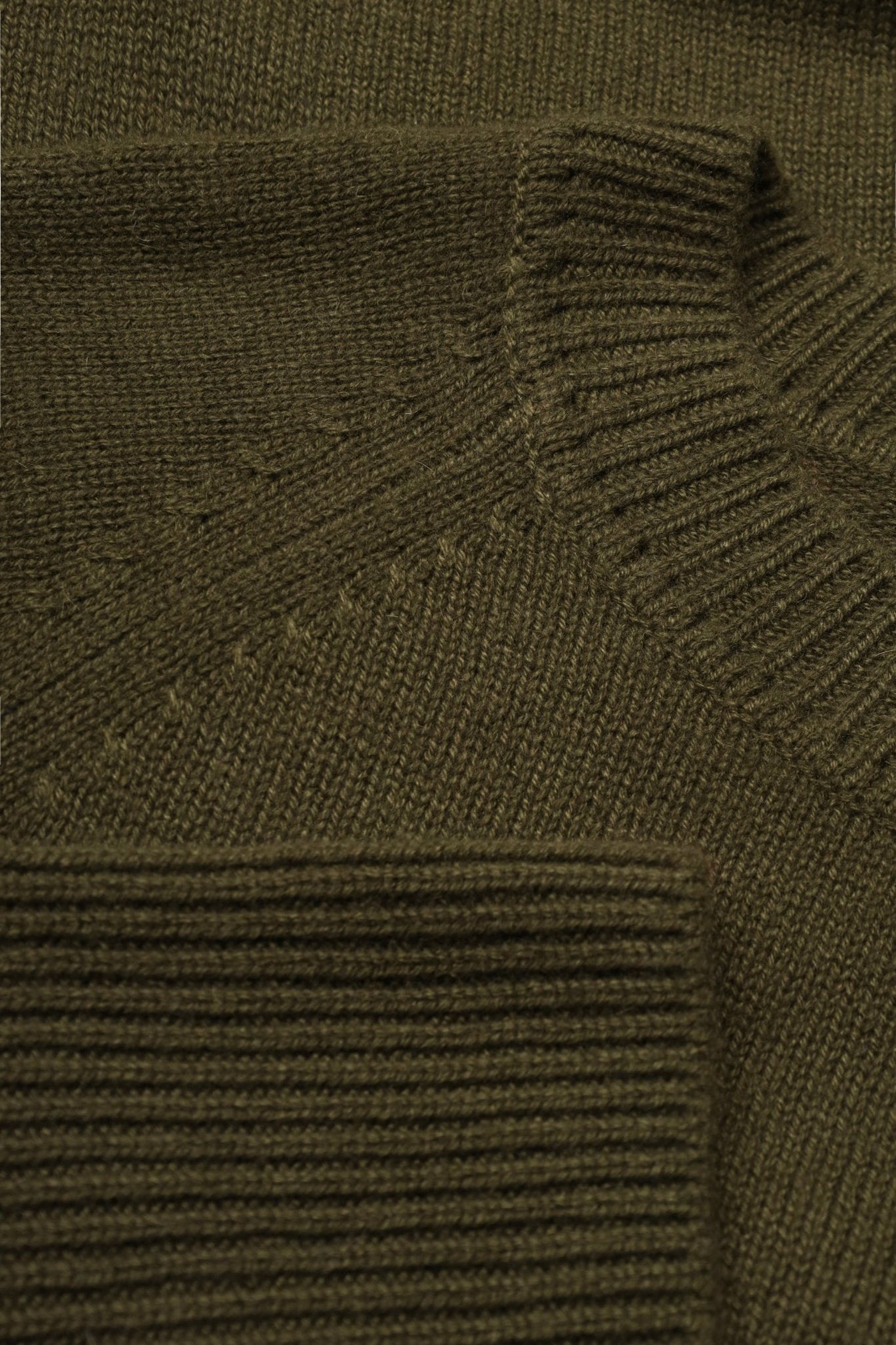 Pure Cashmere Dress in Dark Green NiSO