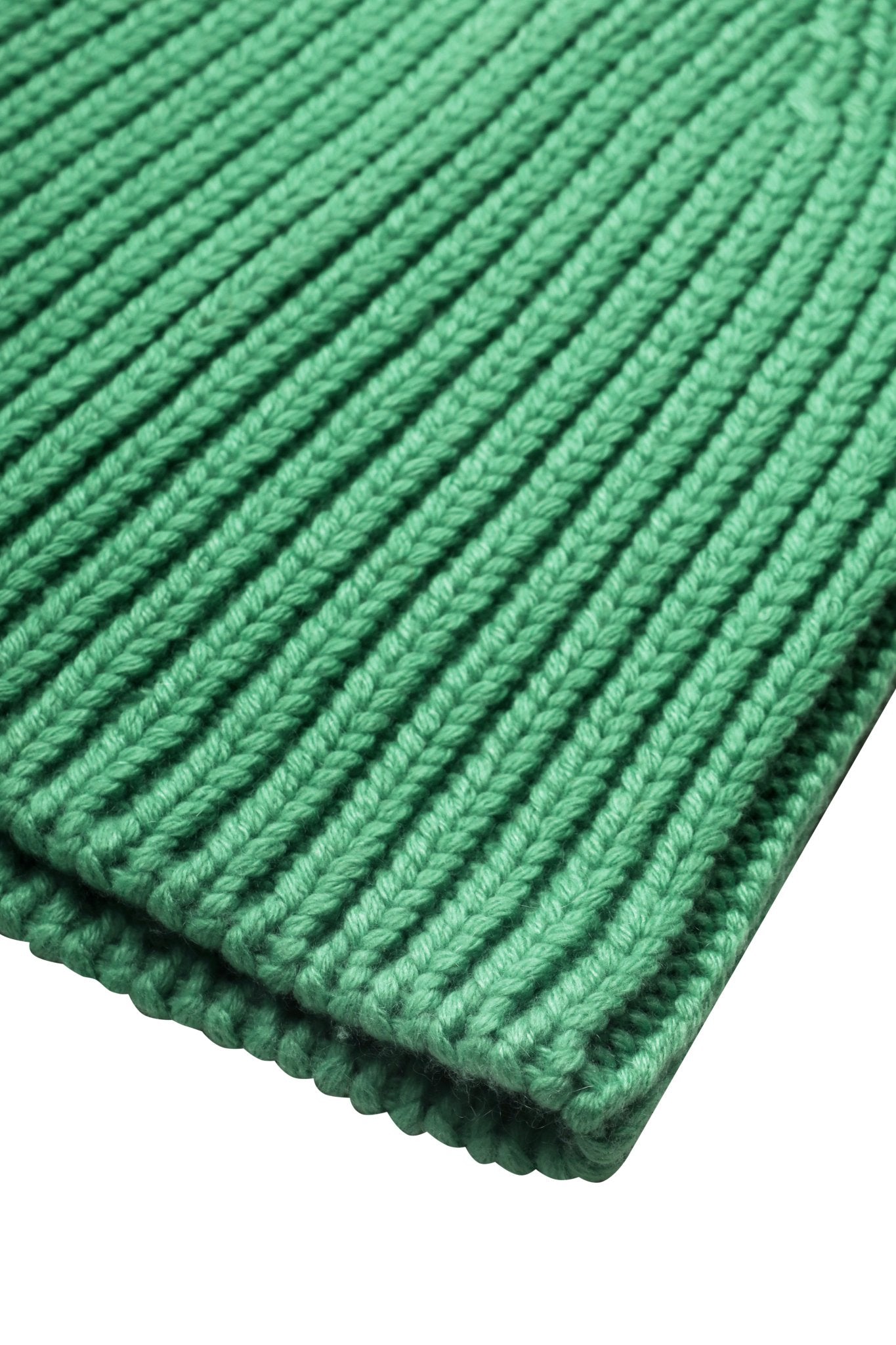 Pure Cashmere Beanie in Green NiSO