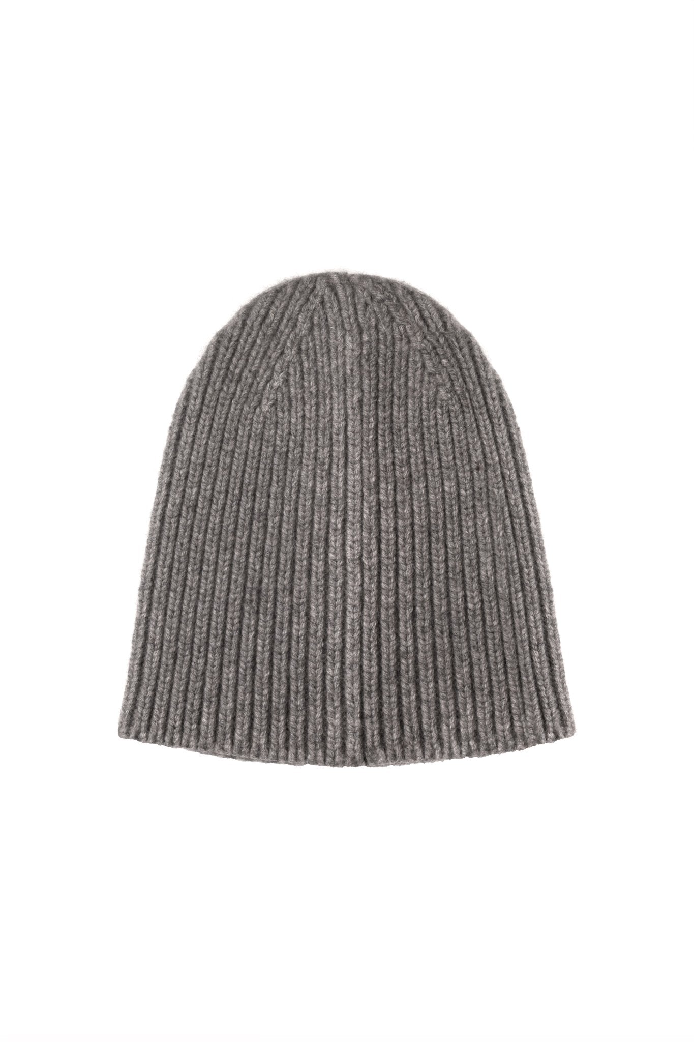 Pure Cashmere Beanie in Gray NiSO