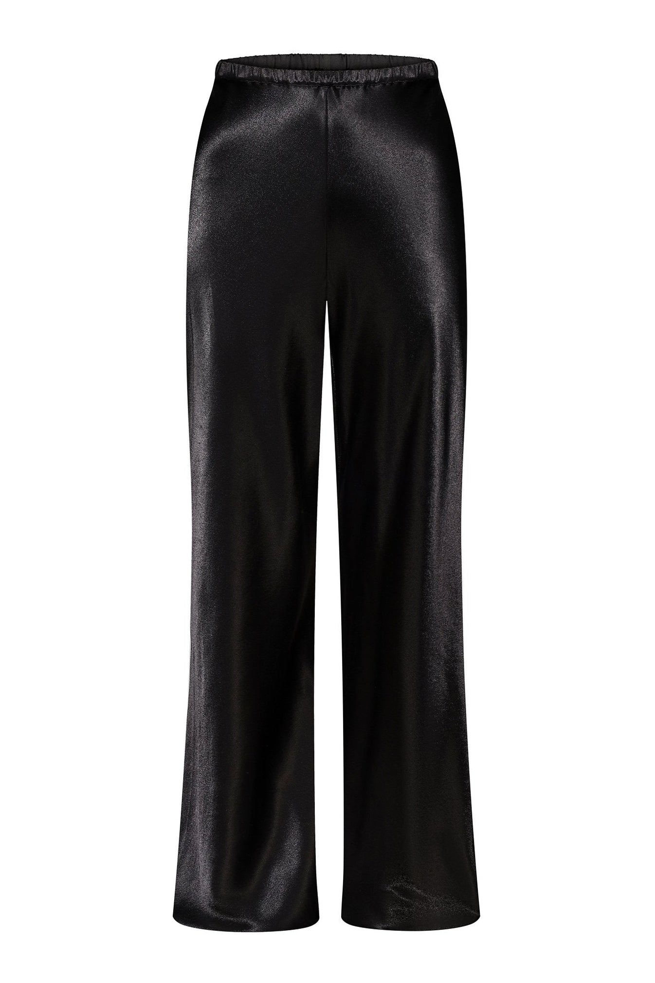 Silk Trousers in Black NiSO