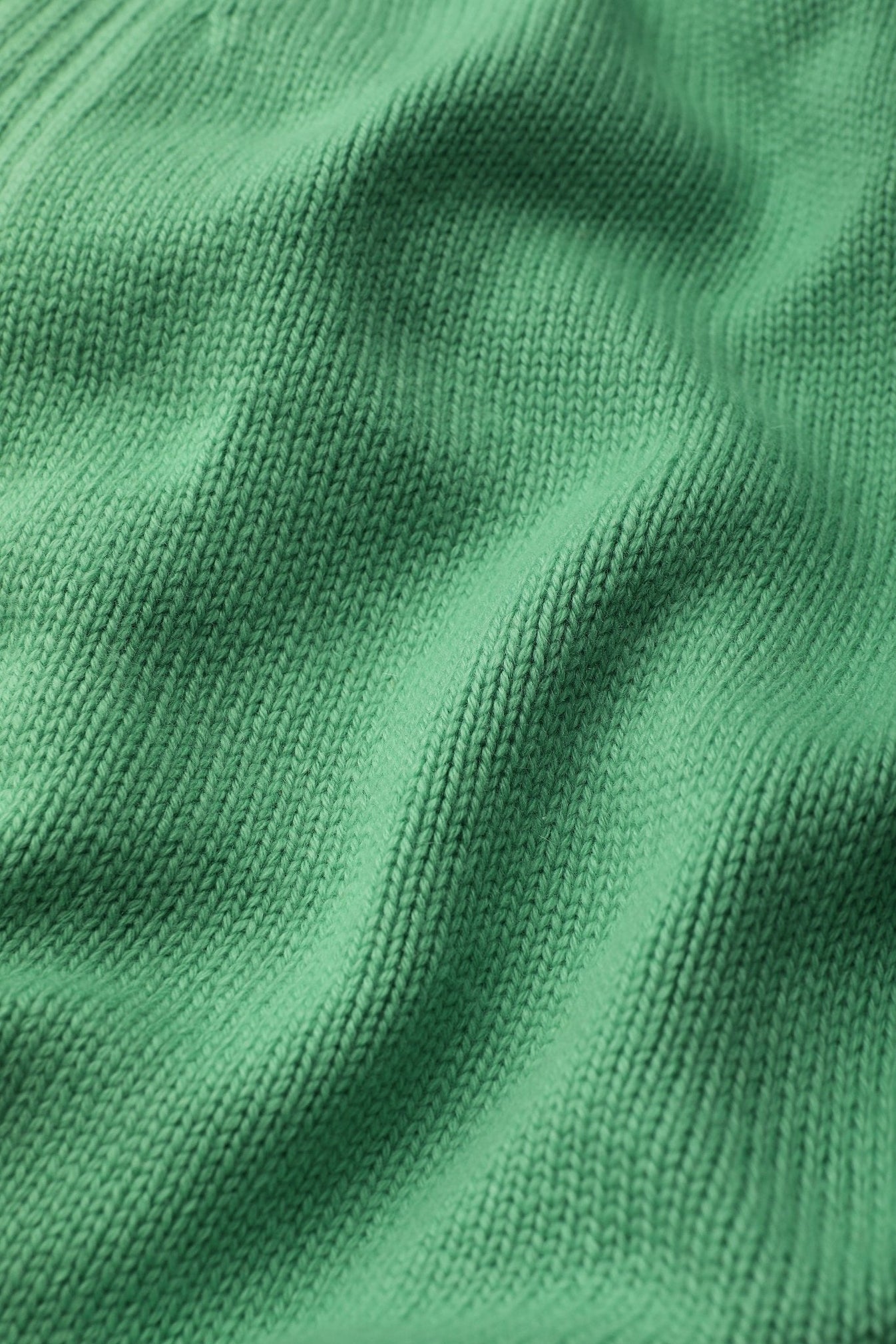 Cashmere Midi Cardigan with Buttons in Green NiSO